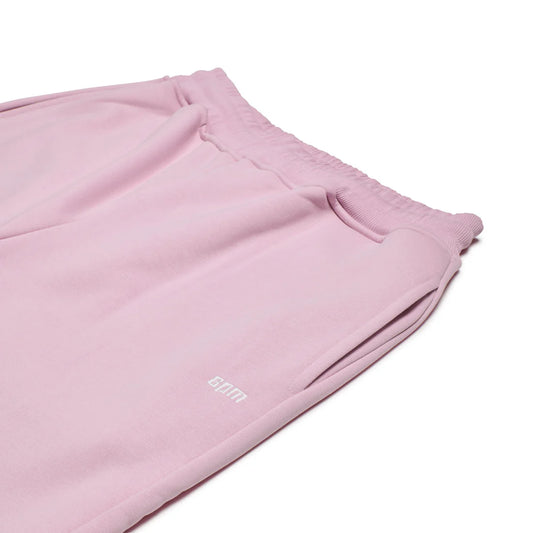 6PM OPEN LEG JOGGER BABY PINK