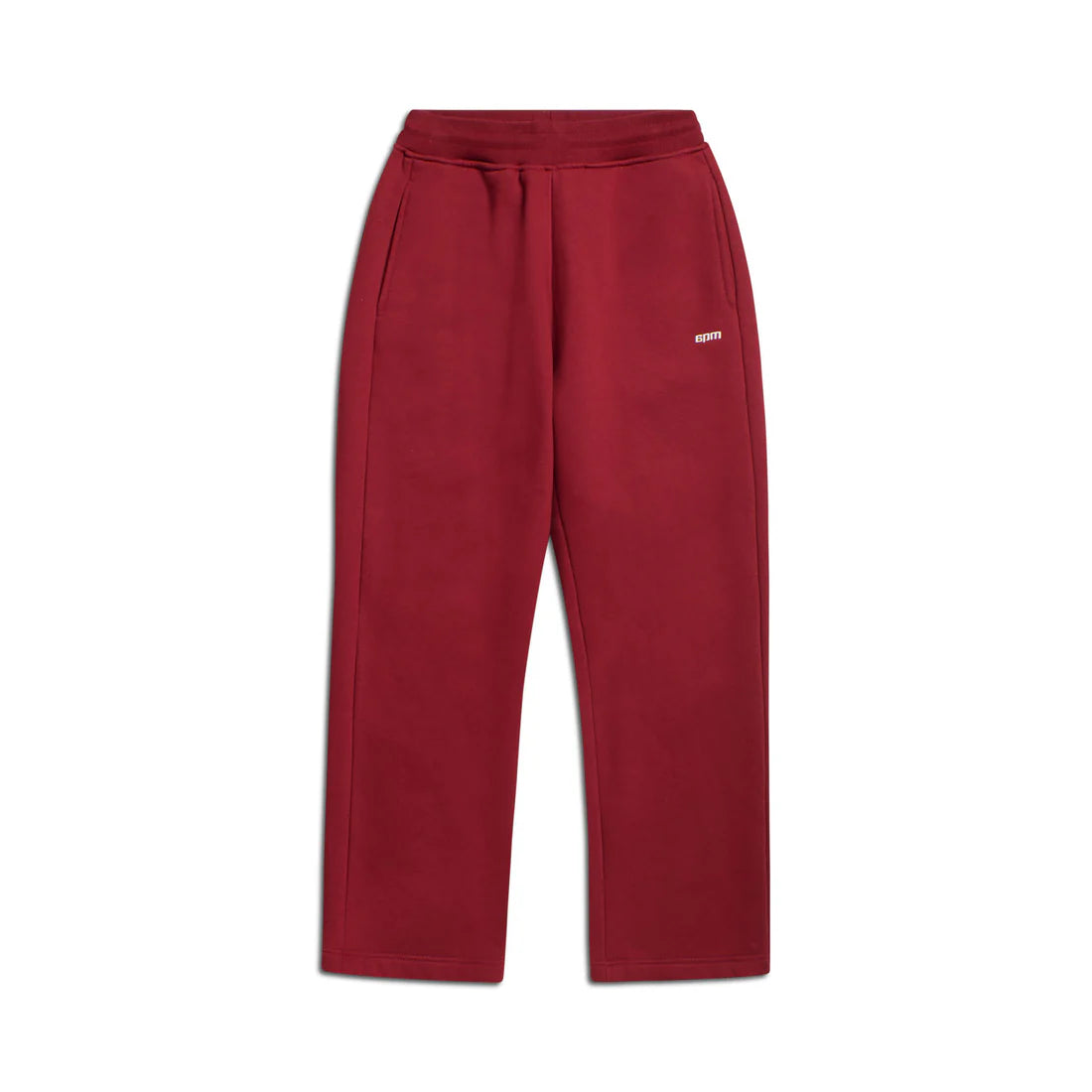 6PM OPEN LEG JOGGER WINE RED