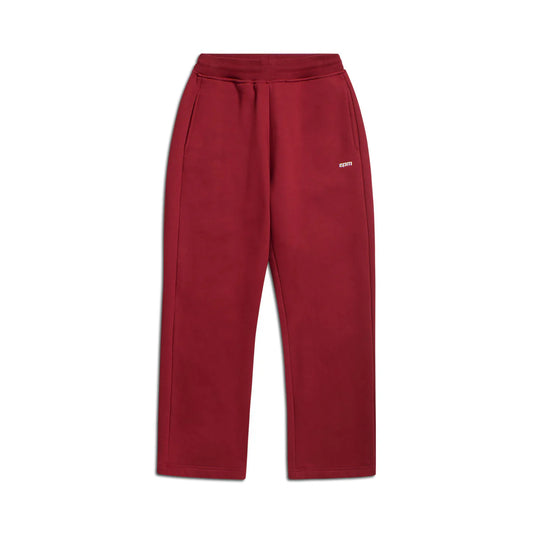 6PM OPEN LEG JOGGER WINE RED