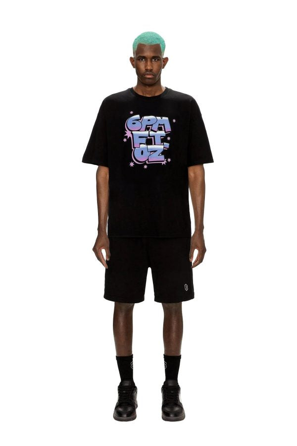 6pm Airbrush Black Tracksuit