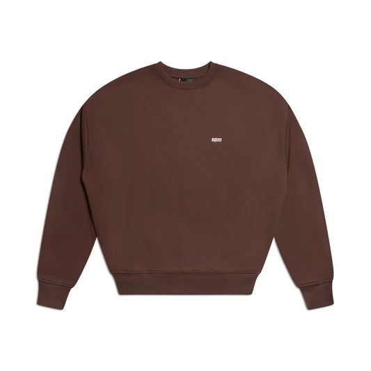 6PM CREWNECK CHOCOLATE BROWN