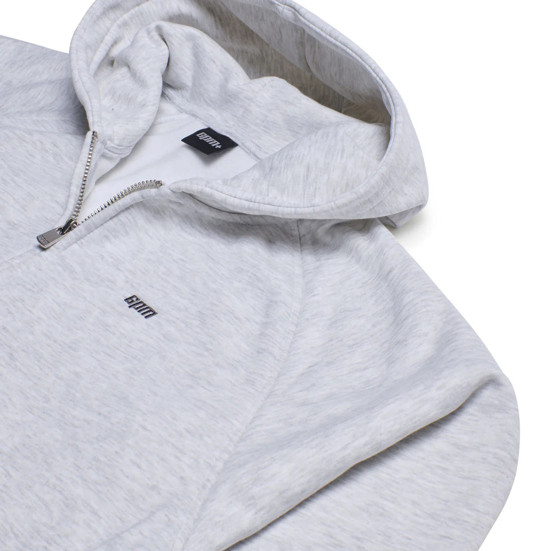 6PM ZIP HOODIE LIGHT GREY