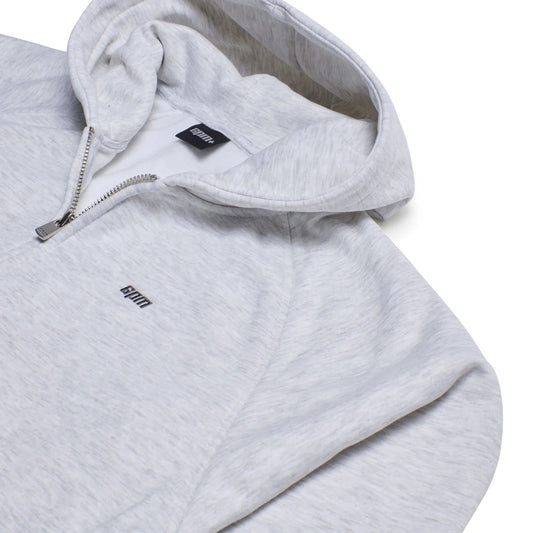 6PM ZIP HOODIE LIGHT GREY