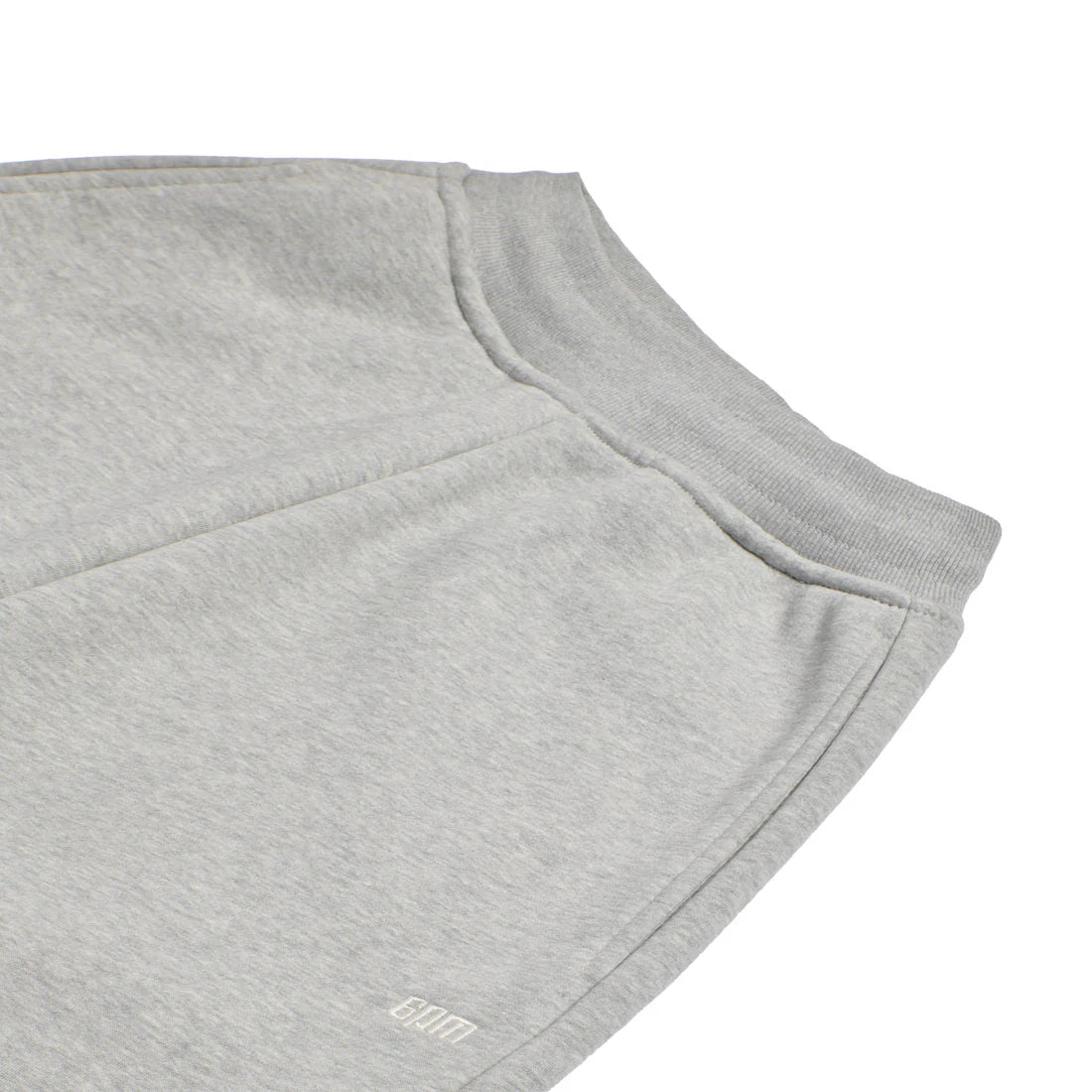 6PM OPEN LEG JOGGER GREY MELANGE
