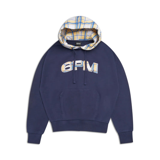 6PM CREWNECK HOODIE NAUTICAL BLUE
