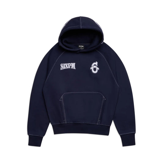 6PM ICONS HOODIE NAUTICAL BLUE