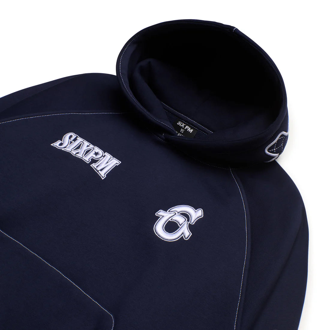 6PM ICONS HOODIE NAUTICAL BLUE