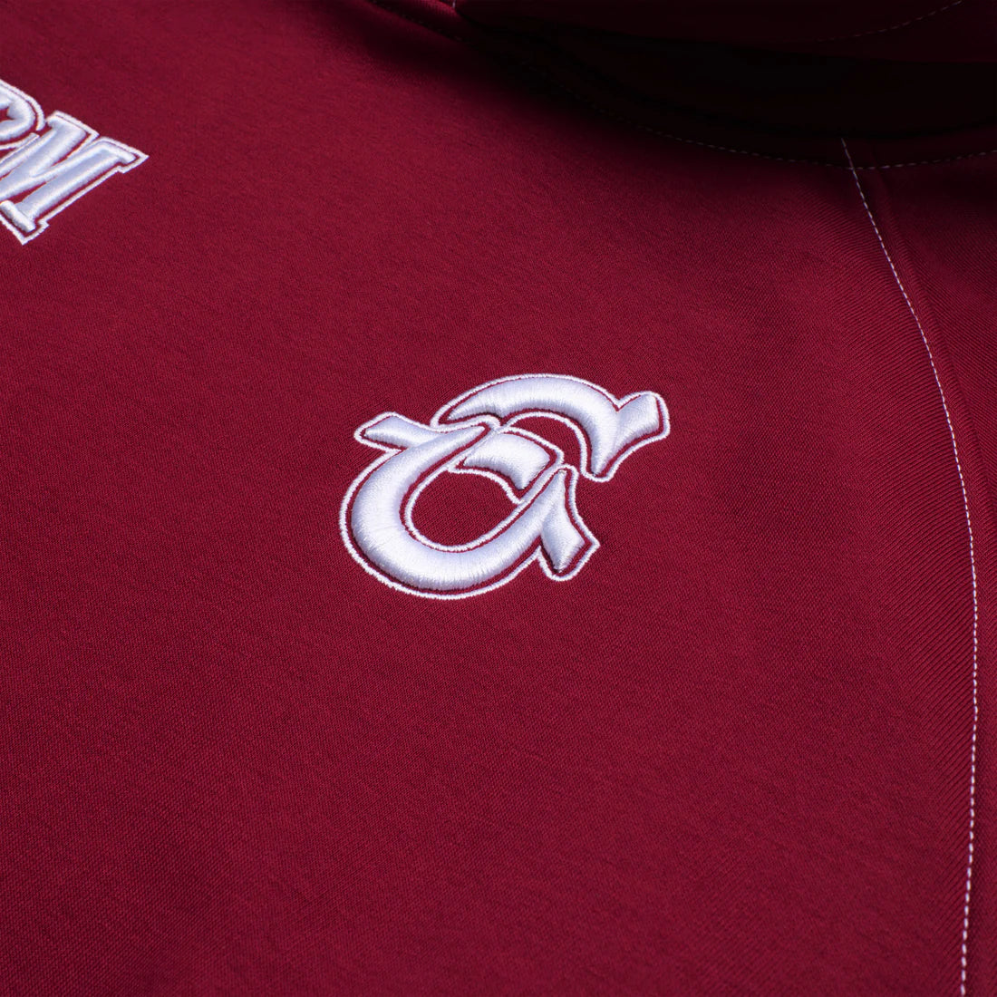 6PM ICONS HOODIE BURNED RED