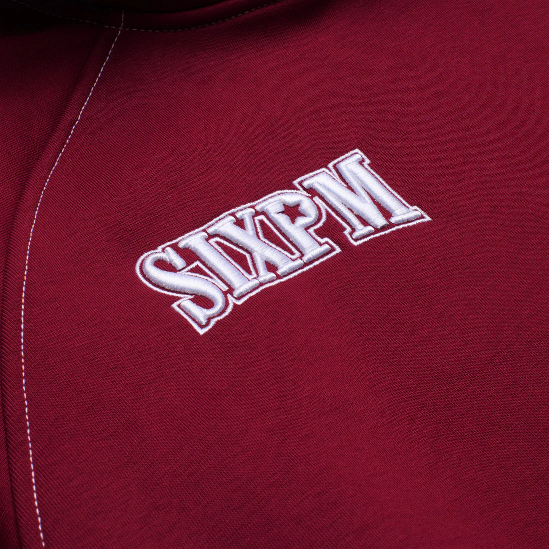 6PM ICONS HOODIE BURNED RED