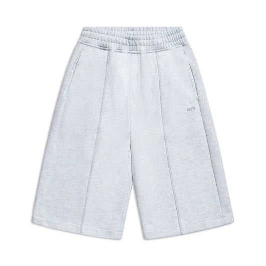 6PM+ LONG SHORTS LIGHT GREY MELANGE