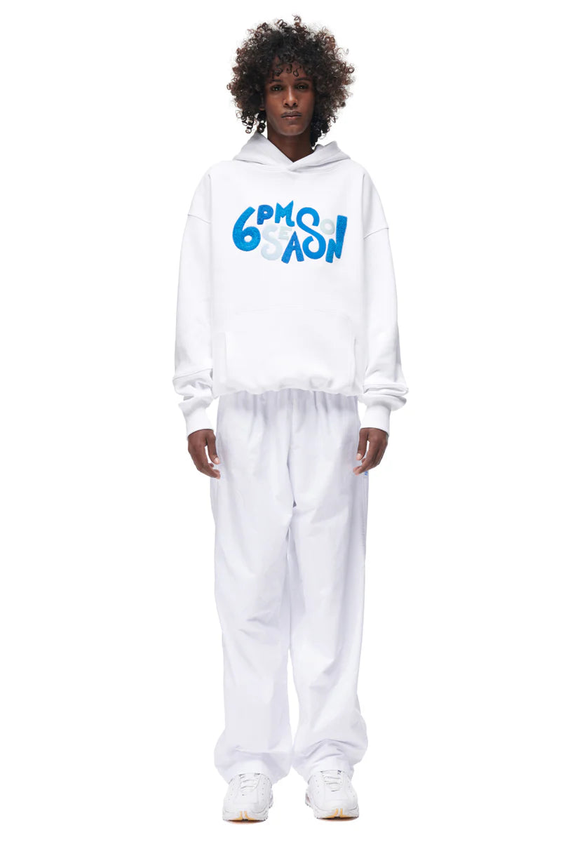 6PM PLAY HOODIE WHITE