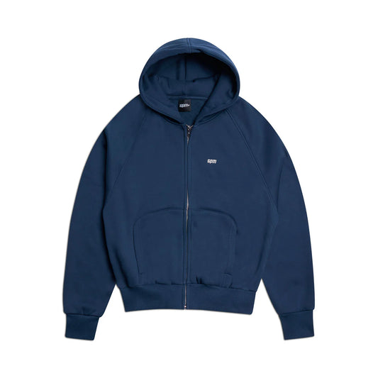 6PM ZIP HOODIE NAVY