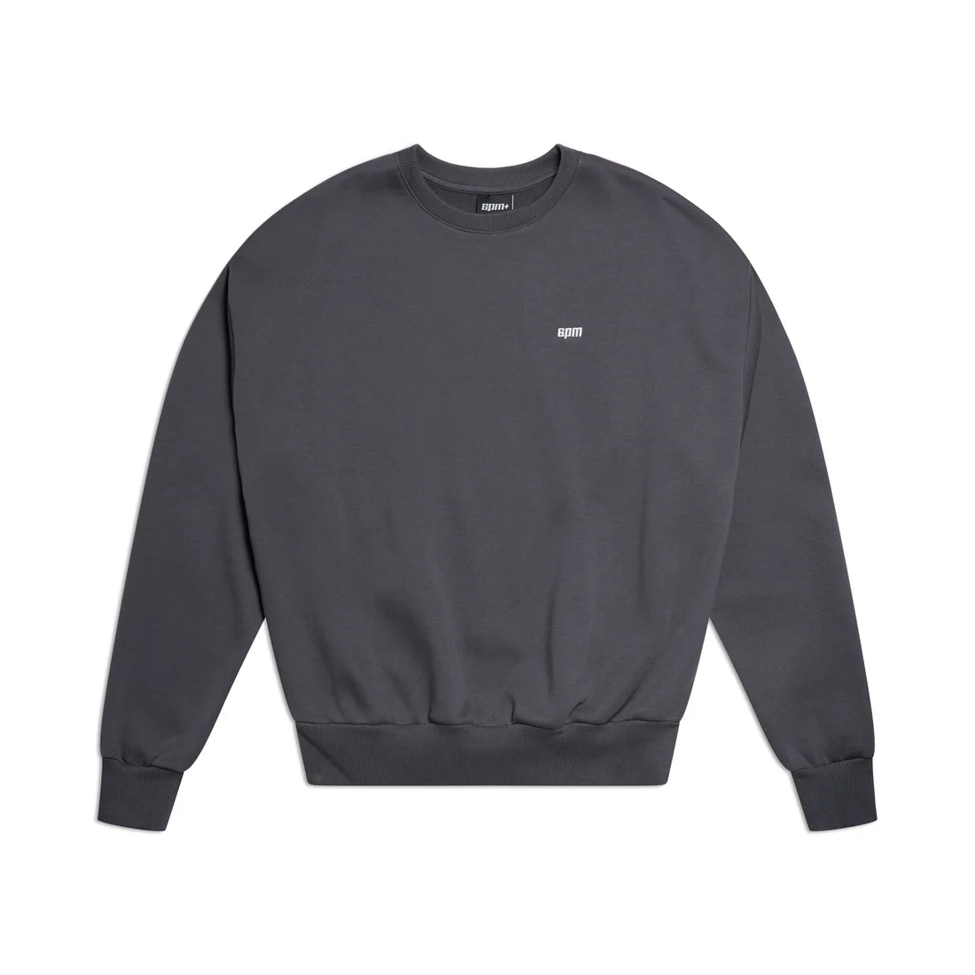 6PM CREWNECK ANTHRACITE