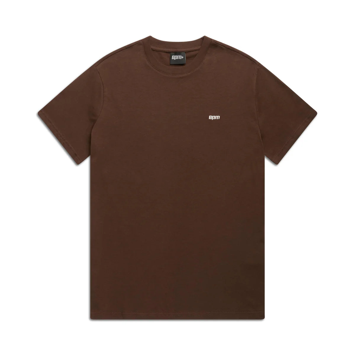 6PM T-SHIRT REGULAR FIT CHOCOLATE BROWN