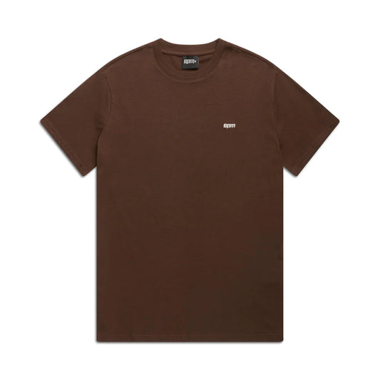 6PM T-SHIRT REGULAR FIT CHOCOLATE BROWN