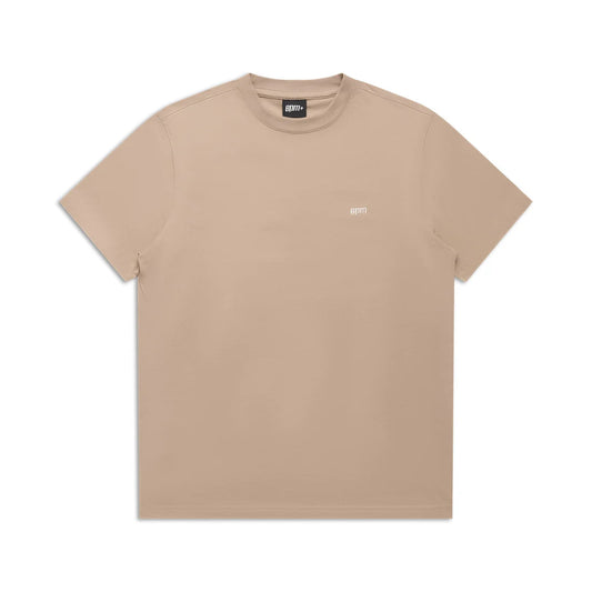 6PM T-SHIRT REGULAR FIT MOCCA CREAM