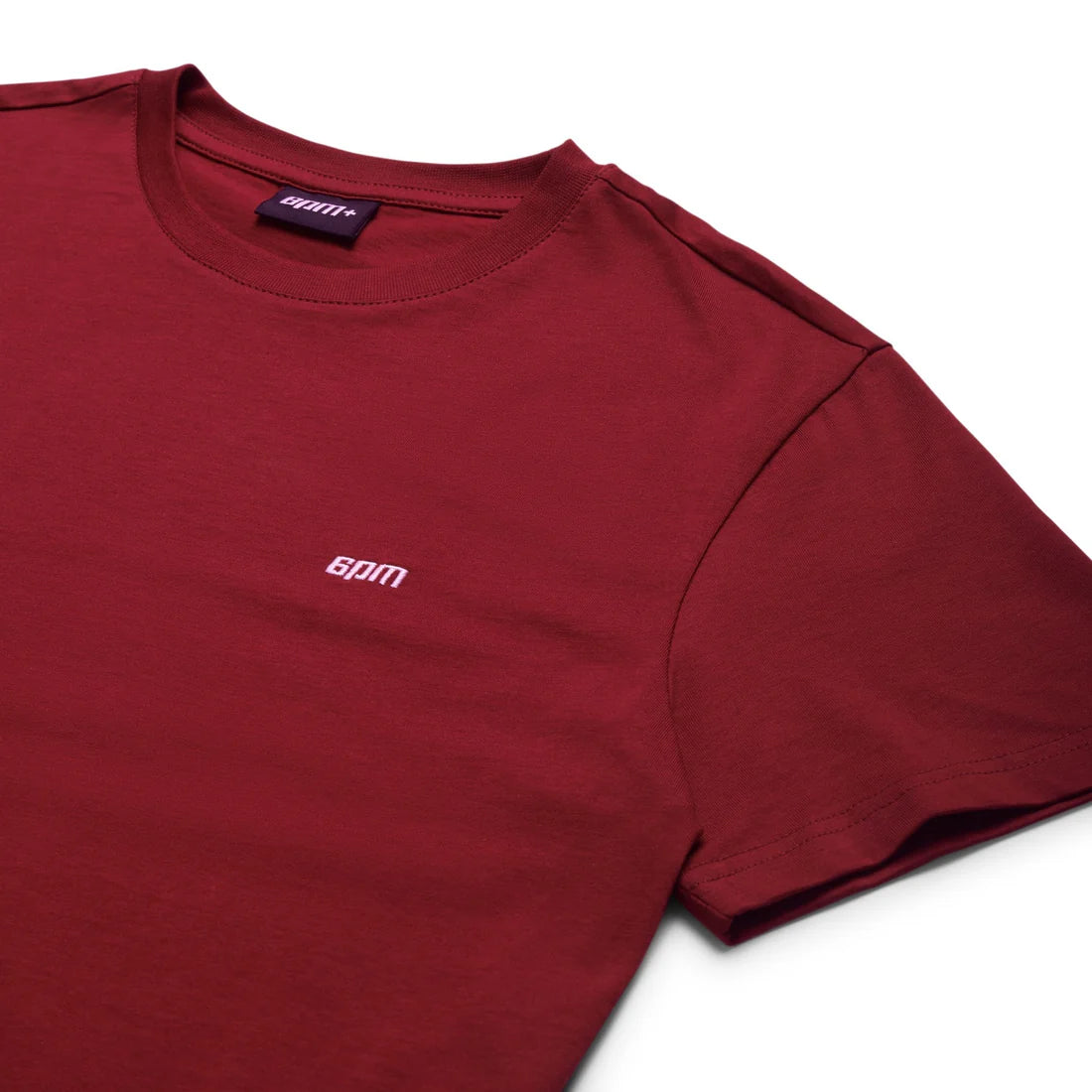 6PM T-SHIRT REGULAR FIT WINE RED