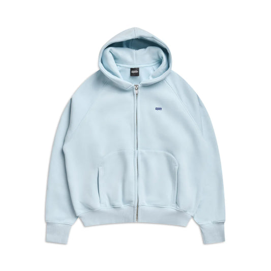 6PM ZIP HOODIE ICE BLUE
