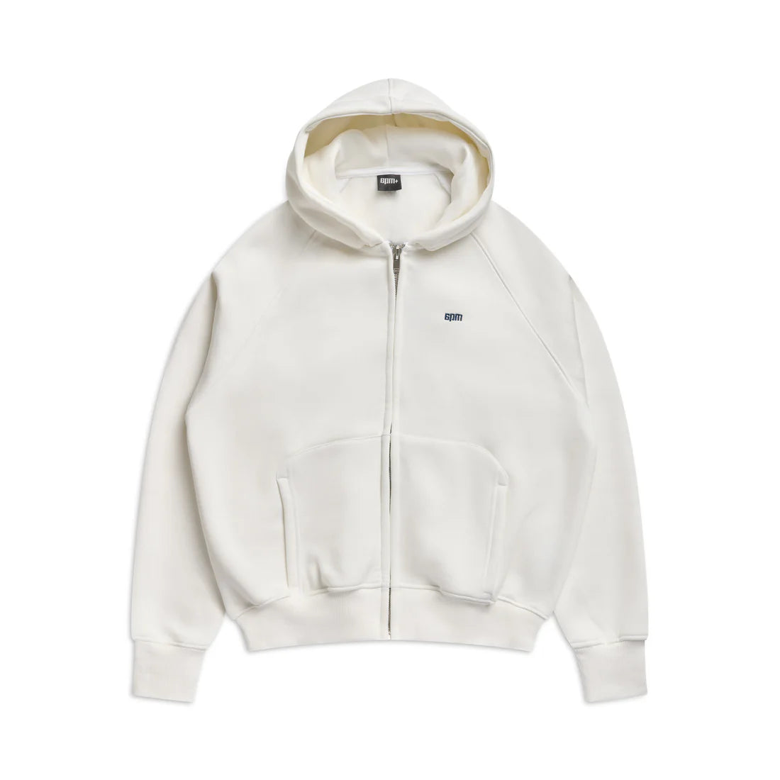 6PM ZIP HOODIE COCONUT WHITE