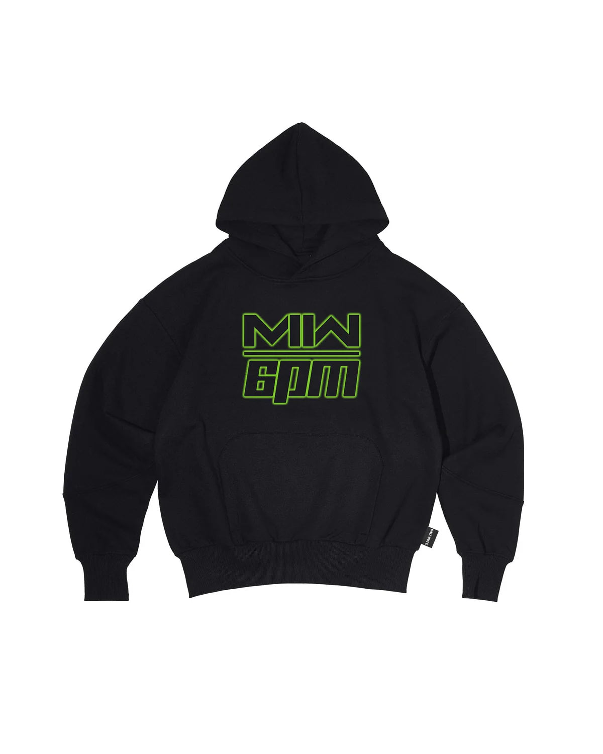 6PM LOGO HOODIE BLACK