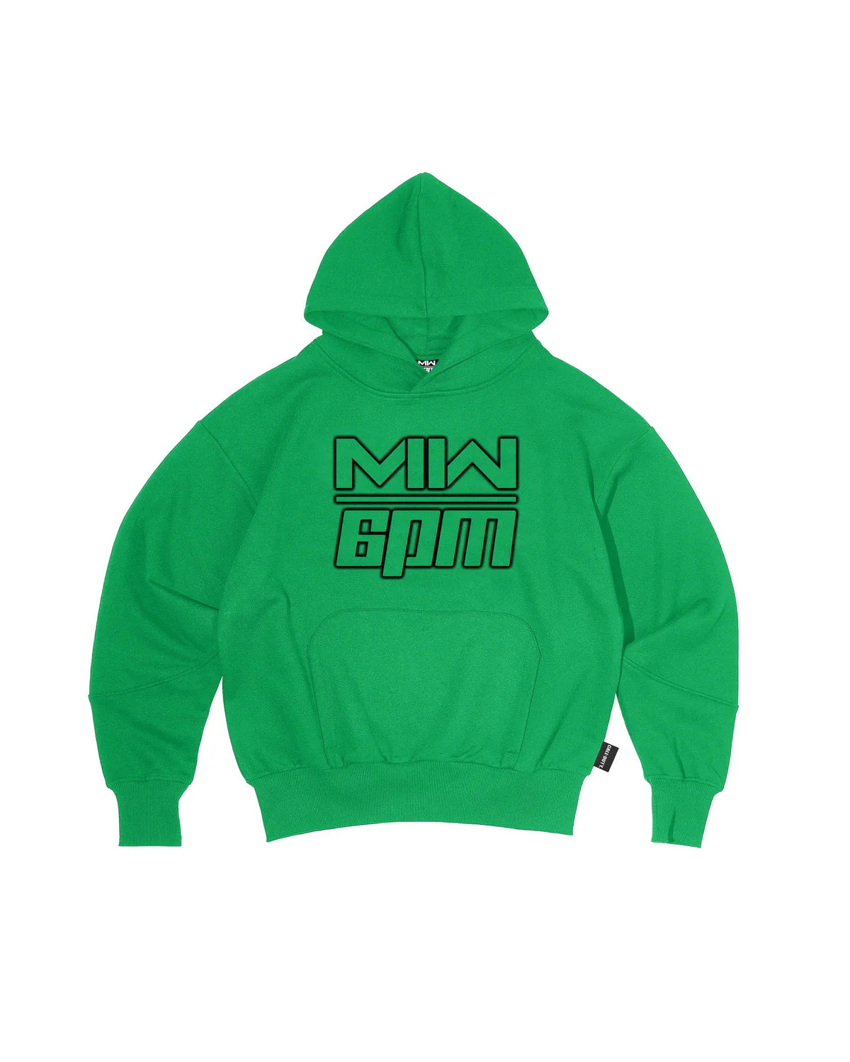 6PM LOGO HOODIE GREEN