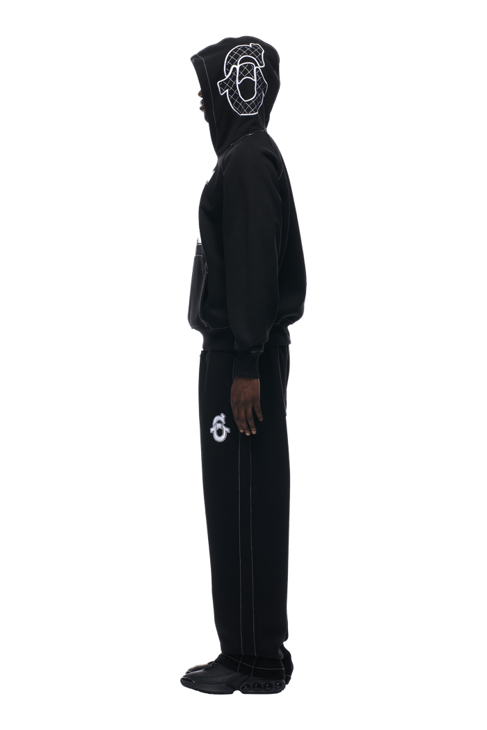 6PM Jogginganzug Buddha Schwarz