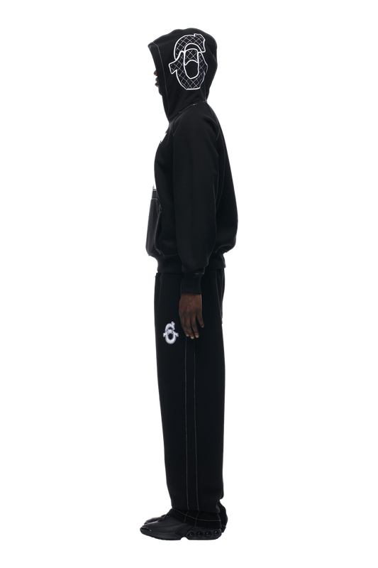 6PM Jogginganzug Buddha Schwarz