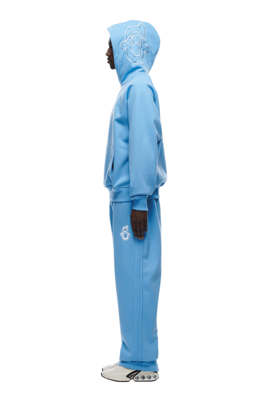 6pm Jogginganzug Sky Blue Icons